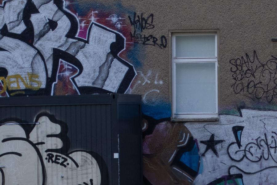 Graffiti work in Berlin, Germany